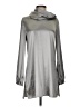 Chico's Metallic Silver Long Sleeve Blouse Size Sm (0) - photo 1