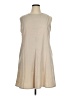Unbranded Solid Tan Casual Dress Size XL - photo 1