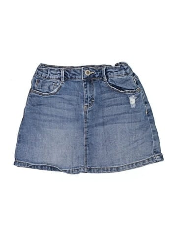 Zara Denim Skirt (view 1)