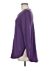 Eileen Fisher 100% Linen Purple Pullover Sweater Size M - photo 5