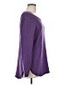 Eileen Fisher 100% Linen Purple Pullover Sweater Size M - photo 4
