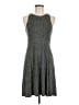 Athleta Chevron-herringbone Gray Casual Dress Size M - photo 1