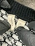 Moth Polka Dots Black Pullover Sweater Size XL - photo 7
