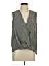 Rag & Bone Gray Sleeveless Blouse Size L - photo 1