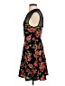 Ambiance Apparel 100% Polyester Floral Black Cocktail Dress Size XS - photo 5