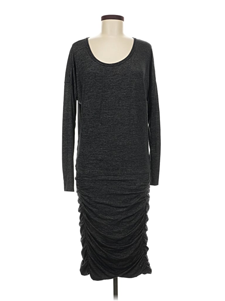 Pre-owned Athleta Casual Dress In Gray