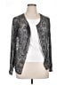 Unbranded 100% Polyester Silver Cardigan Size 14 - photo 1