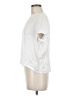 NATION LTD 100% Viscose Ivory Short Sleeve Blouse Size M - photo 5