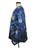 One World Blue Long Sleeve Blouse Size M - photo 5