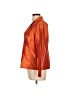 Chico's Orange 3/4 Sleeve Button-Down Shirt Size Lg (2) - photo 5