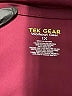Tek Gear Burgundy Track Jacket Size 1X - photo 6
