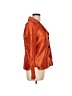 Chico's Orange 3/4 Sleeve Button-Down Shirt Size Lg (2) - photo 4