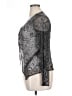Unbranded 100% Polyester Silver Cardigan Size 14 - photo 5