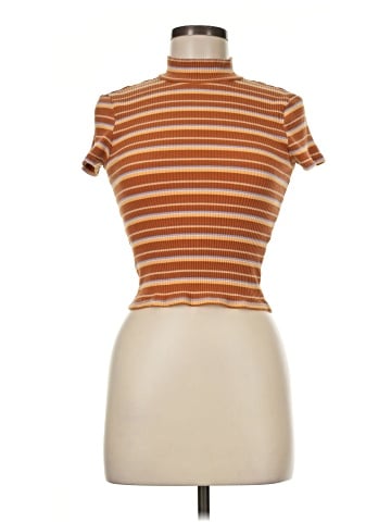 Eyeshadow Short Sleeve Turtleneck (view 1)