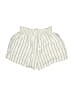 Hollister 100% Viscose Stripes Ivory Shorts Size L - photo 2