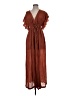 Flawless 100% Polyester Brown Casual Dress Size S - photo 1