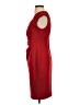 Calvin Klein Solid Red Cocktail Dress Size 4 - photo 5