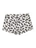 H&M Animal Print Ivory Shorts Size 10 - photo 2