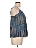 Jessica Simpson 100% Polyester Blue Sleeveless Blouse Size L - photo 4
