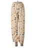 Unbranded 100% Polyester Hearts Ivory Casual Pants Size M - photo 1