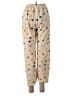 Unbranded 100% Polyester Hearts Ivory Casual Pants Size M - photo 2