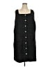Talbots Tweed Black Casual Dress Size 18 - photo 1