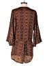 Earthbound Trading Co. 100% Polyester Paisley Orange Romper Size M - photo 2