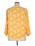 Weston 100% Polyester Yellow 3/4 Sleeve Blouse Size XL - photo 2