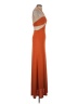 Significant Other Orange Cocktail Dress Size 2 - photo 4