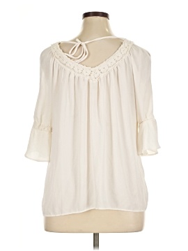 Charming Charlie 3/4 Sleeve Blouse (view 2)