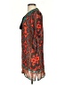 Feathers Paisley Red Casual Dress Size XS - photo 5