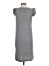 Current/Elliott Solid Gray Casual Dress Size Lg (3) - photo 2