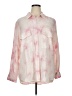 Sanctuary Stars Pink Long Sleeve Blouse Size XL - photo 1