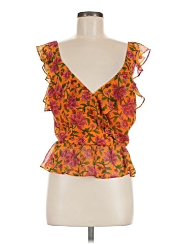 Veronica Beard Sleeveless Silk Top (view 1)