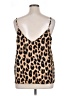 Shein Curve Brown Sleeveless Blouse Size 14 Plus (1) - photo 2