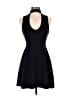 Express Solid Black Cocktail Dress Size S - photo 1