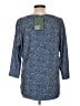 L.L.Bean Blue 3/4 Sleeve T-Shirt Size Lg R - photo 2