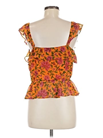 Veronica Beard Sleeveless Silk Top (view 2)