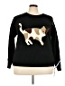 Cider Graphic Black Pullover Sweater Size 3X - photo 1