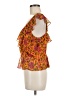 Veronica Beard 100% Silk Orange Sleeveless Silk Top Size 8 - photo 5