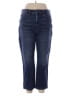 Banana Republic Stripes Blue Jeans Size 33 waist - photo 1