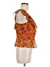 Veronica Beard 100% Silk Orange Sleeveless Silk Top Size 8 - photo 4