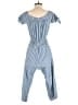 Blush Stripes Blue Jumpsuit Size S - photo 2
