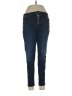 Jessica Simpson Solid Blue Jeans Size 32 waist - photo 1