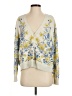 Talbots Floral Yellow Cardigan Size S (estimated) - photo 1