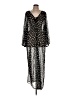 Unbranded Polka Dots Black Casual Dress Size L (estimated) - photo 1