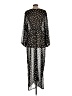 Unbranded Polka Dots Black Casual Dress Size L (estimated) - photo 2