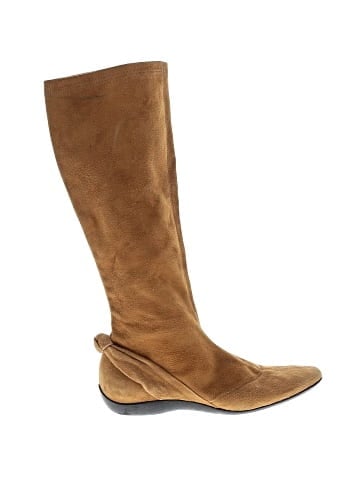 Salvatore Ferragamo Suede Boots (view 1)
