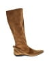Salvatore Ferragamo 100% Leather Tan Suede Boots Size 4 1/2 - photo 1