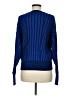 DKNY Stripes Blue Pullover Sweater Size M - photo 2